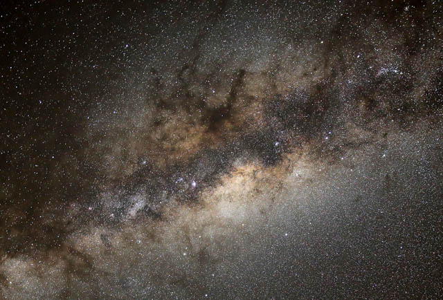 Southern Milky Way, photogaphed by Johan Moolman (2013 June)