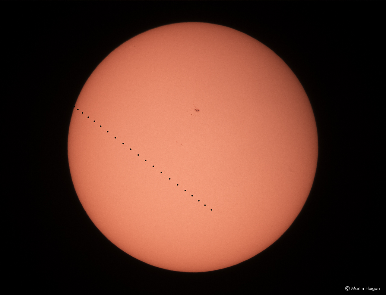 Image of the Month: Transit of Mercury